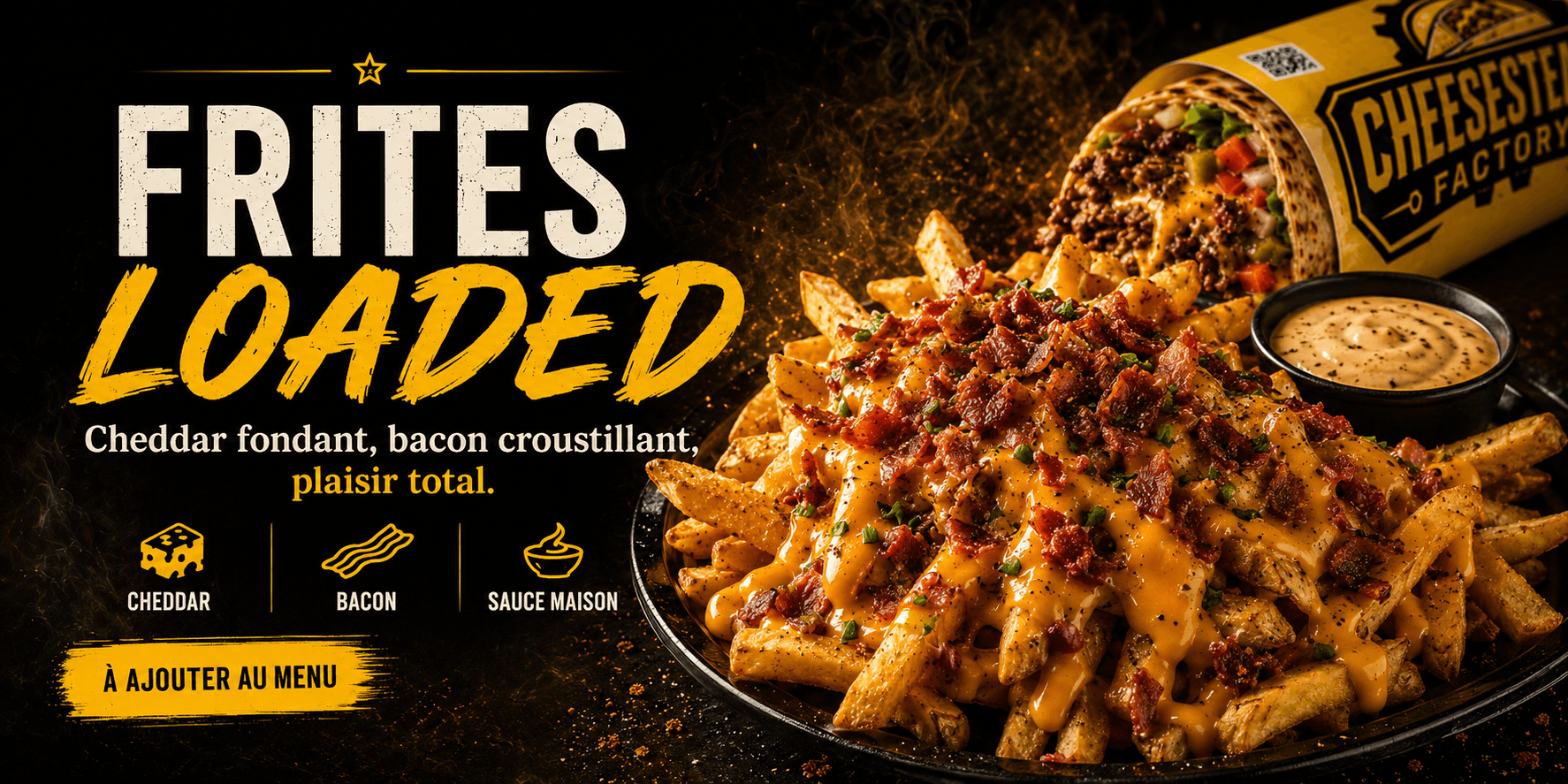 Cheesesteak Factory - frites loaded